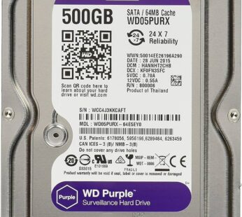 WD 500GB HARD DISK ( WD05PURX)